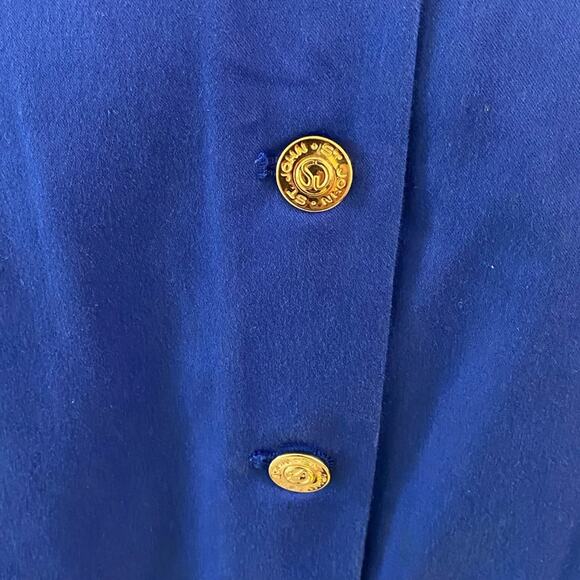 St John Sport By Marie Gray Blue Jacket Size Large - Picture 5 of 8